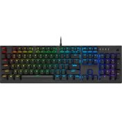 Resim Corsaır CH-910D018-TR K60 Pro Rgb Cherry Mx Low Profıle Turkce Mekanık Oyuncu Klavyesı 