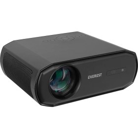 Resim Everest PJ06 Gri/ Siyah Otomatik Odaklamalı 1080P 9800 Lümens Tripodlu Android 9.0 4K Destekli Full HD Projeksiyon Cihaz 