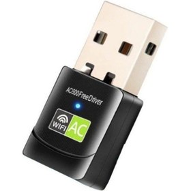Resim Desfree 600 Mbps Usb Mini Wifi Adaptörü 5ghz Kablosuz Alıcı 