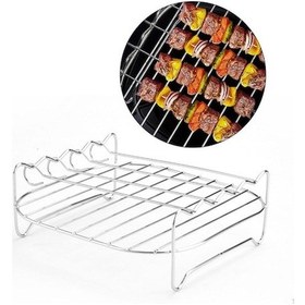 Resim Novahub Kahvaltı Fırını Yedek Soğutma Rafı İçin Hava Fritöz Rafı Barbekü 