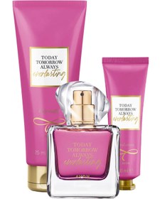 Resim Avon TTA Everlasting Kadın Parfüm Vücut Losyonu ve El Kremi Paketi 