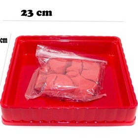 Resim Kinetik Kum 400 Gr Oyun Kumu Havuz Ve Kalıpları 