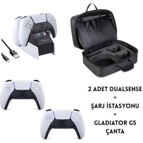 Resim Sony Playstation 5 Slim Digital 1 TB YD + 2 Kol + şarj istasyonu + Çanta 
