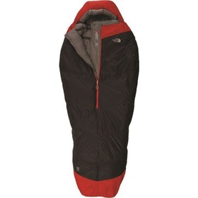 Resim The North Face İnferno -40F/-40C Kaz Tüyü Uyku Tulumu Long Kırmızı/Siyah 