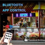 Resim Artfulabode Rgb Panel Mobil Matrix Led Kumandalı Hareketli Ekran Dijital Dv 