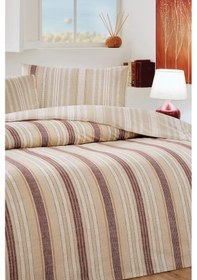 Resim Özdilek Ranforce -linea Nova Krem- Tek Kişilik Nevresim Takımı Krem 