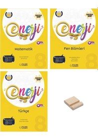 Resim Lgs 8. Sınıf Enerji Matematik Fen Bilimleri Ve Türkçe Soru Bankası 3lü Set 