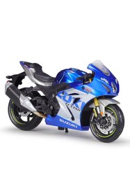 Resim PeriYedi Motorsiklet 1:18 2021 Suzuki GSX-R1000 R Statik Döküm 