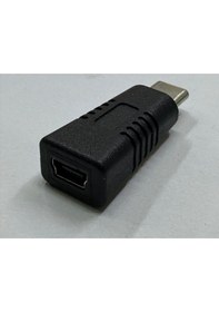 Resim Mini Usb Typec Çevirici Mini Usb Type-c Çevirici 