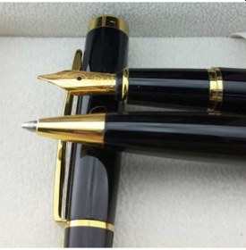Resim Scrikss 38 Siyah Gold Dolma&Tükenmez Kalem Seti 