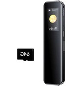 Resim Ankatek 128x128 Nokta Matris Ekranlı, 128gb Hafızalı Mp3/wav Çalarlı Ses Kaydedici 