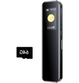Resim Ankatek 128x128 Nokta Matris Ekranlı, 128gb Hafızalı Mp3/wav Çalarlı Ses Kaydedici 