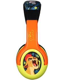 Resim Volkano DY-10901-LG Disney Junior Aslan Koruyucular Kulak Üstü Çocuk Kulaklığı 