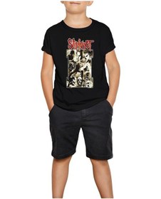 Resim Slipknot Siyah Çocuk Tişört Siyah 