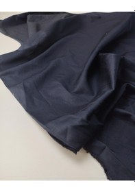 Resim Lacivert Renkte Pamuk Saten Kumaş En 140 Cm X Boy 210 Cm -10329 Lacivert 