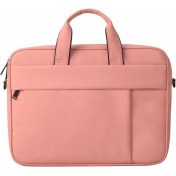 Resim Zsykd DJ03 Su Geçirmez 13.3 Inç Dizüstü Bilgisayar Çantası - Pembe (Yurt Dışından) 