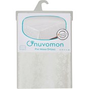Resim Nuvomon Çiçekli Dertsiz 5006-51 Pvc Masa Örtüsü - Beyaz - 140x220 cm 
