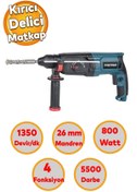 Resim Proter Kırıcı Delici Darbeli Matkap 800 W Proter Ahşap Metal Beton Elektropnömatik Delme Kırma Makine 