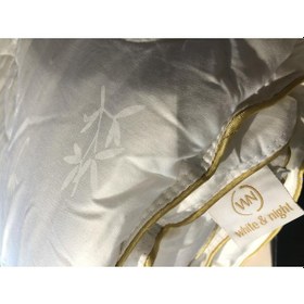 Resim White & Night Bambu Çift Kişilik Yorgan Beyaz 