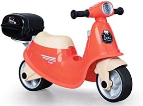 Resim Smoby, 721007, Scooter Ride-On Kurye Motosikleti, Kornalı, Sesli, Scooter Ride-On Courier Motorcycle 