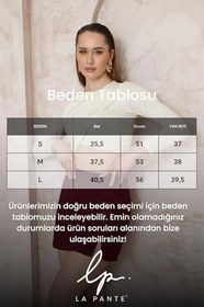 Resim LA PANTE Pileli Mini Kırmızı Şort Etek 