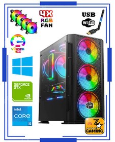 Resim GTX25 Intel Core i5 12400F 16 GB RAM 512 GB M.2 SSD - 1 TB HDD 6 GB GTX1660 FreeDOS Oyun Bilgisayarı 