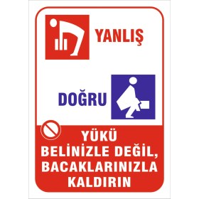 Resim Vizyon Trafik Yükü Belinizle Değil 70X100 cm 0.4 mm Galvaniz Saç 