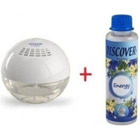Resim Discover Sihirli Küre Hava Temizleme Makinesi Işıksız + Solüsyon Enerji 150 ML 