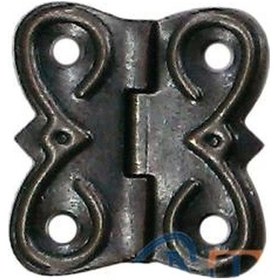 Resim Papatya Menteşe Eko - Küçük 18x20 Mm, Antik, 100 Adet Çok Renkli 