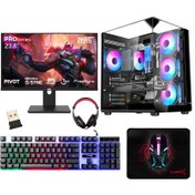 Resim Turbox Tx6527 i5 11400F 16GB DDR4 512GB NVMe 8GB RX580 23.8 200Hz Oyun Hazır Sistem 