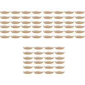 Resim Cecilee3 150 Adet Hava Fritöz Parşömen Kağıt Gömlekleri Yapışmaz Tek Kullanımlık Gömlekler Sepeti Deliksiz Yuvarlak Parşömen Kağıdı (Kahverengi) (Yurt Dışından) 