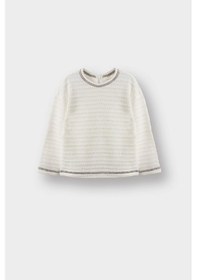 Resim Defacto Kız Bebek Regular Fit Penye Uzun Kollu Tişört G5170a525wner105 Ekru-er105 