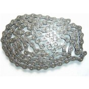 Resim Mtb Bisiklet Zincir Kırılmaz - Vitesli Zincir 18-21 Vites Siyah - Gümüş 