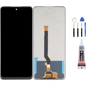 Resim Tecno Camon 19 Ekran Lcd Dokunmatik Tamir Seti Ve Yapıştırıcı Yanında Yedcom 