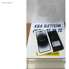 Resim Apple iPhone 14 Pro Max İkinci El TR | 128 GB | Siyah 
