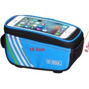 Resim GongtuShop Mavi Tip 1 Stil Yağmur Geçirmez Bisiklet Çantası Çerçeve Ön Üst Tüp Bisiklet Çantası Yansıtıcı Telefon Kılıfı Dokunmatik Çanta Mtb Bisiklet Aksesuarları (Yurt Dışından) 