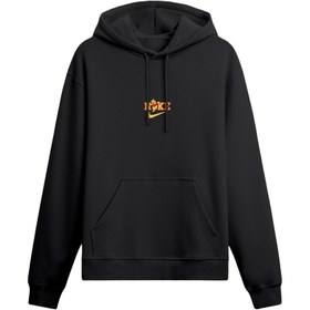 Resim Winnie Nike - Oversize Hoodie - S / Siyah 