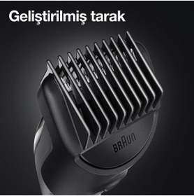 Resim Braun Bt 3340 Ayarlanabilir Taraklı Saç & Sakal Şekillendirici 