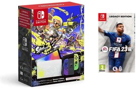 Resim Nintendo Switch Oled Splatoon 3 Edition + Fifa 23 Legacy Edition Nintendo Switch fifa2023 