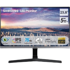 Resim Samsung 23.8" 75Hz 5ms (HDMI+VGA) FHD IPS Monitör LS24R350FZRXUF 