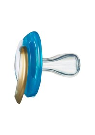 Resim Tommee Tippee Moda Emzik Erkek 0-6 Ay + Emzik Askısı-9156 Mavi 