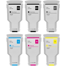 Resim Fast Hp 727 Sarı İnk Kartuş 130ml 