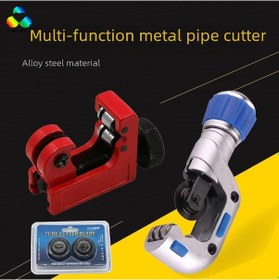 Resim Kosona Mikro Boru Kesici Ucu - 2 Adet 13g, Paslanmaz Çelik Bilyalı Tasarım, Metal/ Bakır/ Plastik Boruları Hassas Ve Sıkı Kesim İçin 3-22mm 