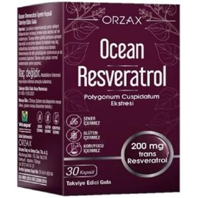 Resim Ocean Resveratrol 200 mg 30 Kapsül 