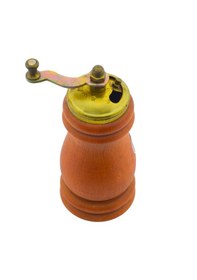 Resim Fantom El Yapımı Ahşap Karabiber Değirmeni Öğütücü 5cmx13cm Ahşap 