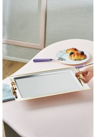 Resim Karaca Yeniköy Çelik Tepsi 37 Cm 