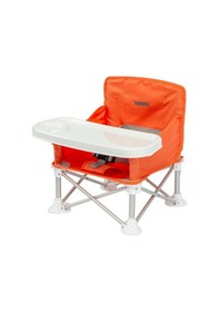 Resim Deluxe Portatif Katlanabilir Mama Sandalyesi Turuncu 