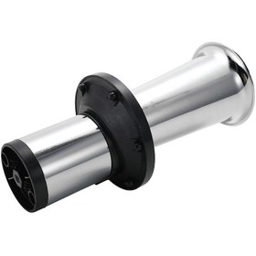 Resim Neevoyu 12v 3a 110db Oooooga Sesli Tek Boru Araba Hornu, Abs+alüminyum, Evrensel Araçlar İçin Gümüş 