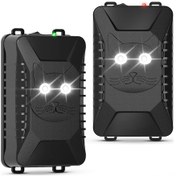 Resim Lemestar Araç İçin Ultrasonik Hayvan Kovucu - Sıçan Ve Marten Engelleme Cihazı, 3 Farklı Besleme Seçeneği, Siyah 