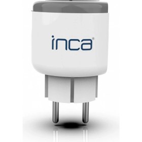 Resim Inca İnca İwa-283 16A Bluetooth Wi-Fi Akım Korumalı Akıllı Priz (Zamanlama,Geri Sayım,Sesle Kontrol,Güç) 